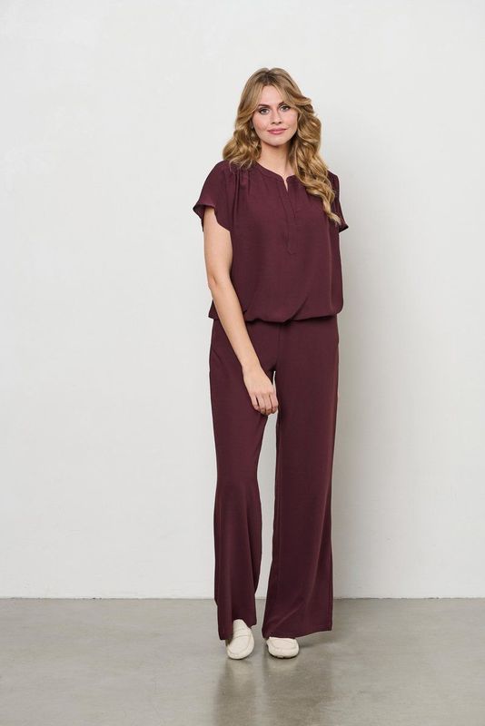 Nelly - PA-Aubergine - Broek