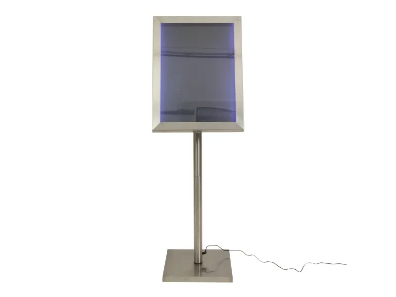 Securit® CLASSIC informationsdisplay i rustfrit stål