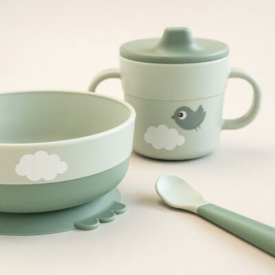 Done By Deer Foodie Matsett Happy Clouds, Green