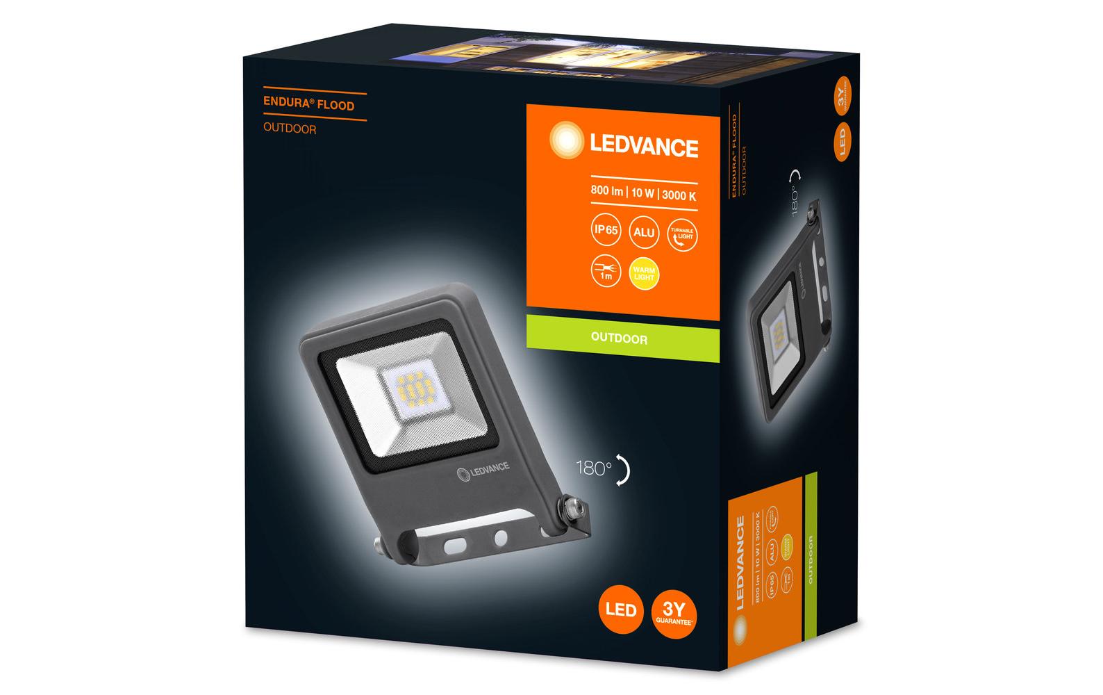 Scheinwerfer LED Endura Flood, 10 WAussenleuchte