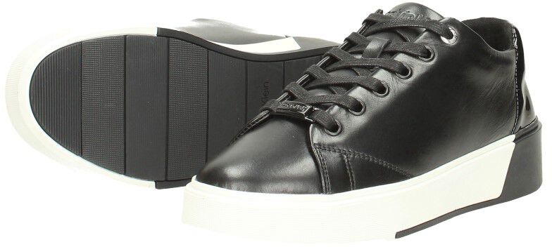 Calvin Klein Heel Cupsole Lace Up zwart