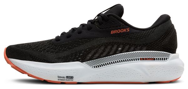 Chaussures Running Brooks Adrenaline GTS 24 Noir/Gris/Rouge Homme