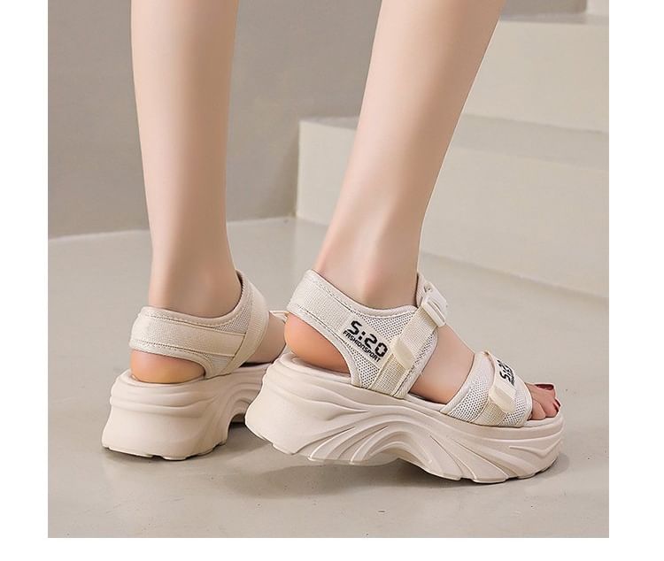 Asterisk - Platform Mesh Sandalen