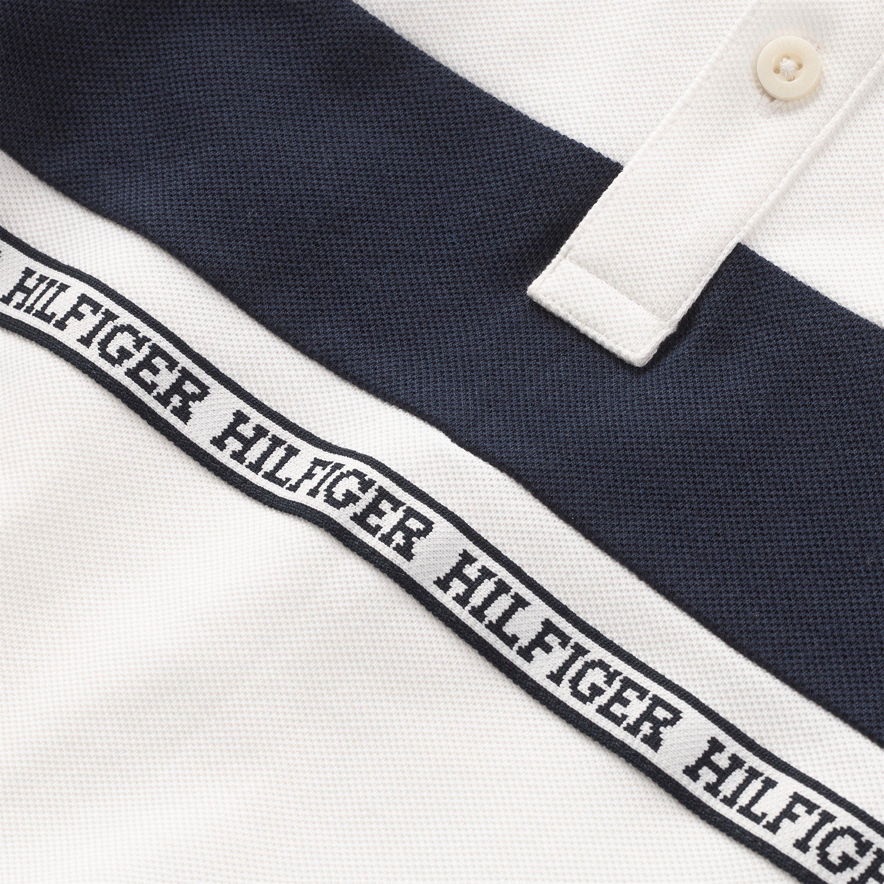 Tommy Hilfiger Tape Polo Shirt Juniors