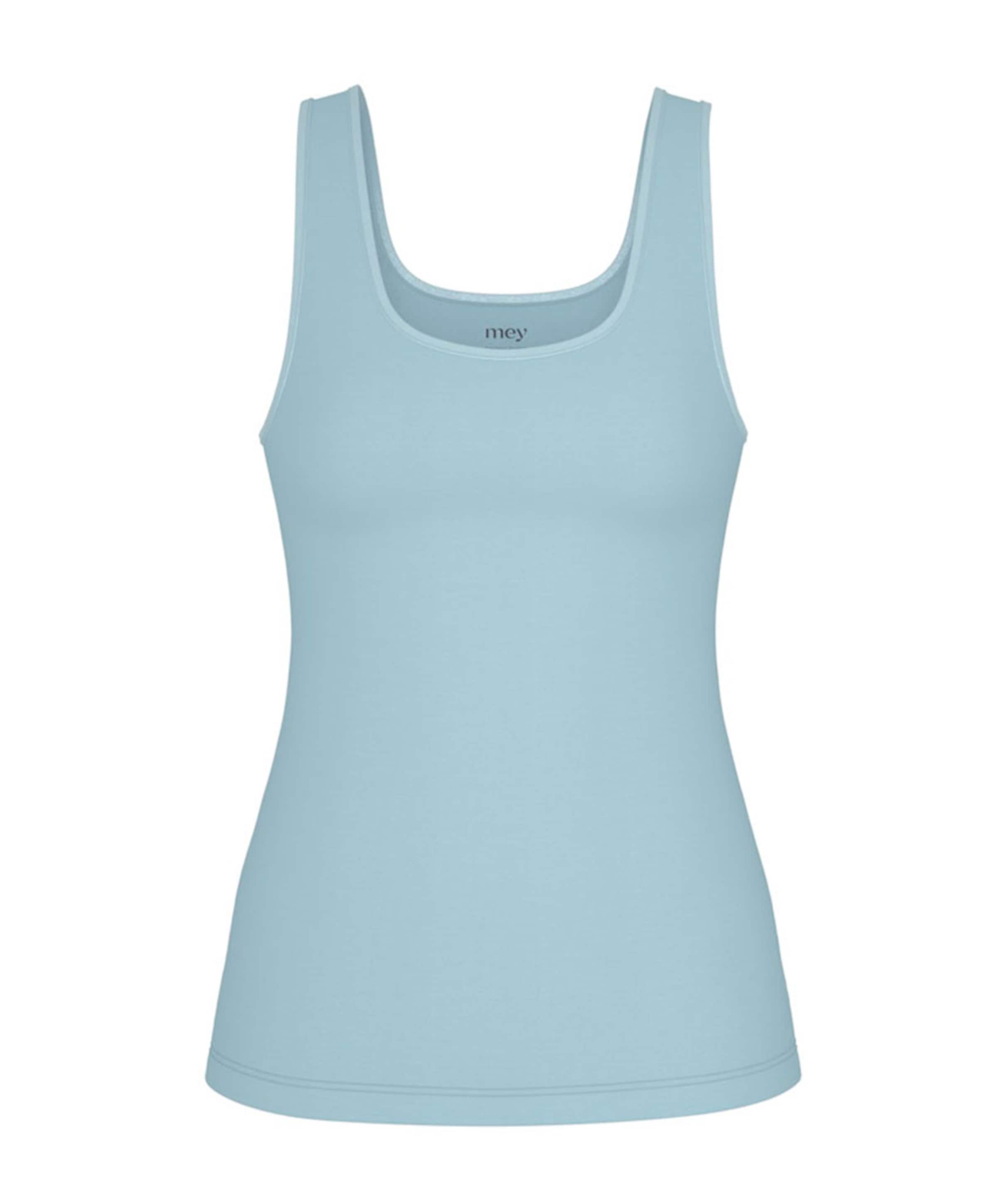 Mey Dames hemd blauw