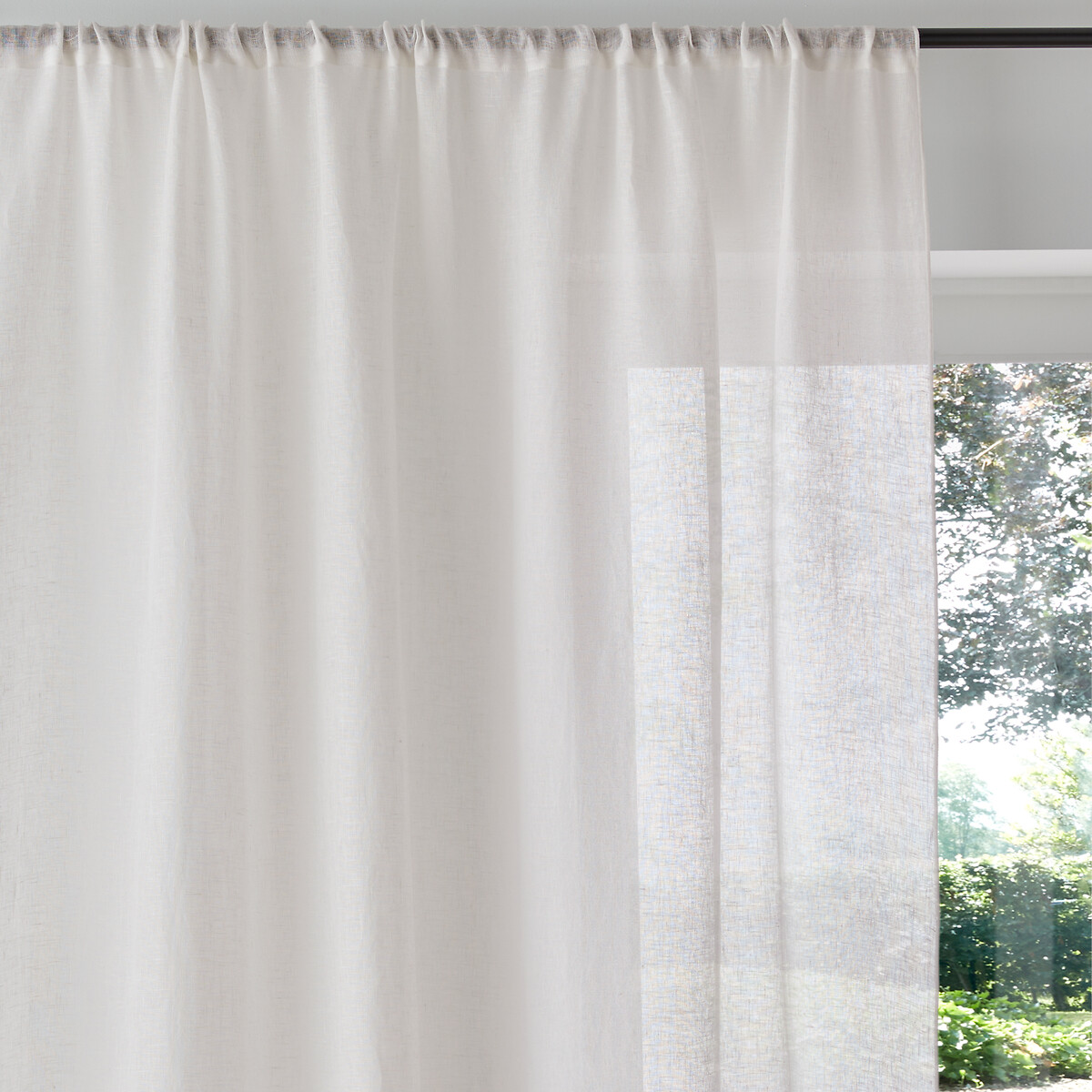 LA REDOUTE INTERIEURS<br>Cortina em linho Onega
