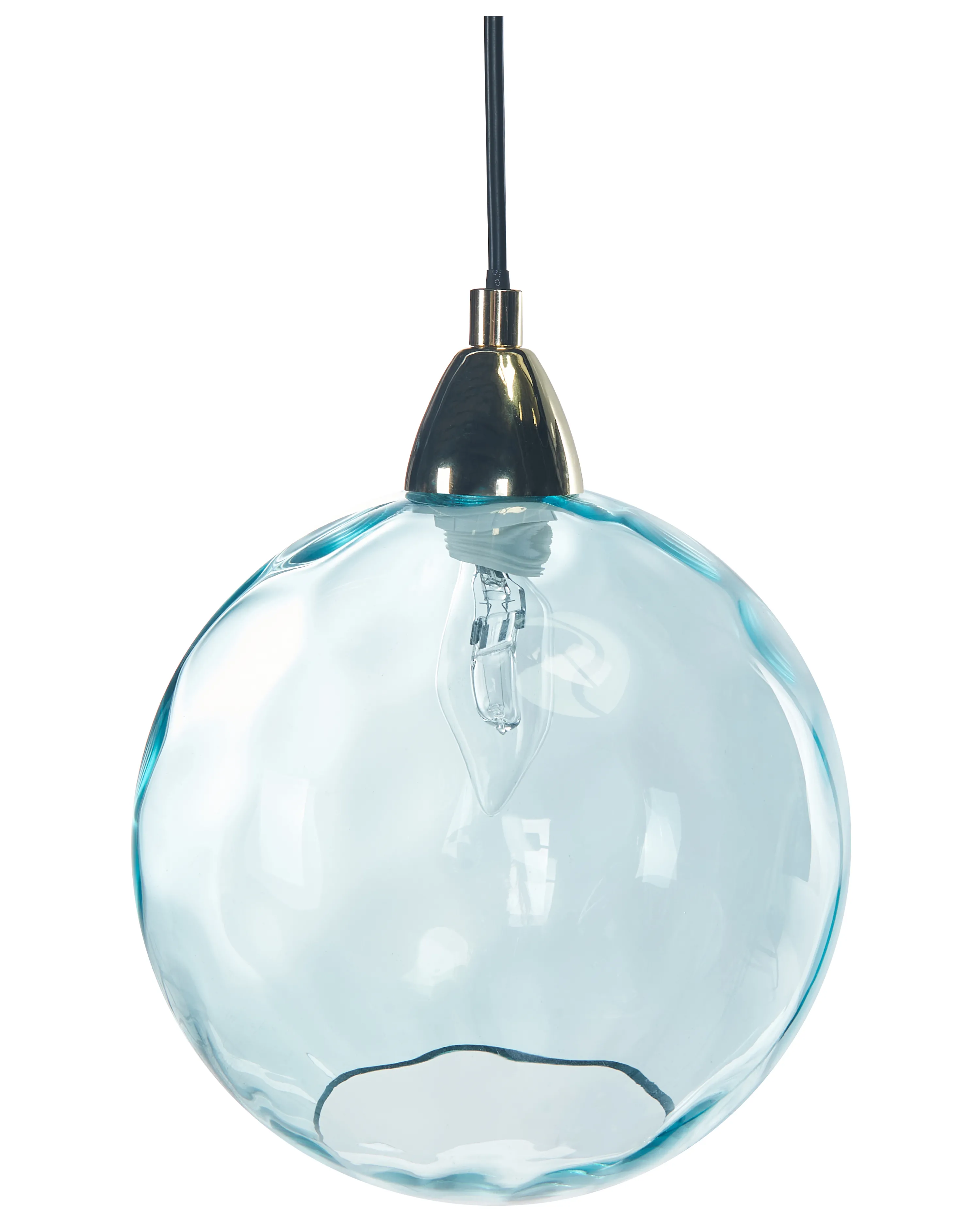 Hanglamp PABELLON Glas Blauw