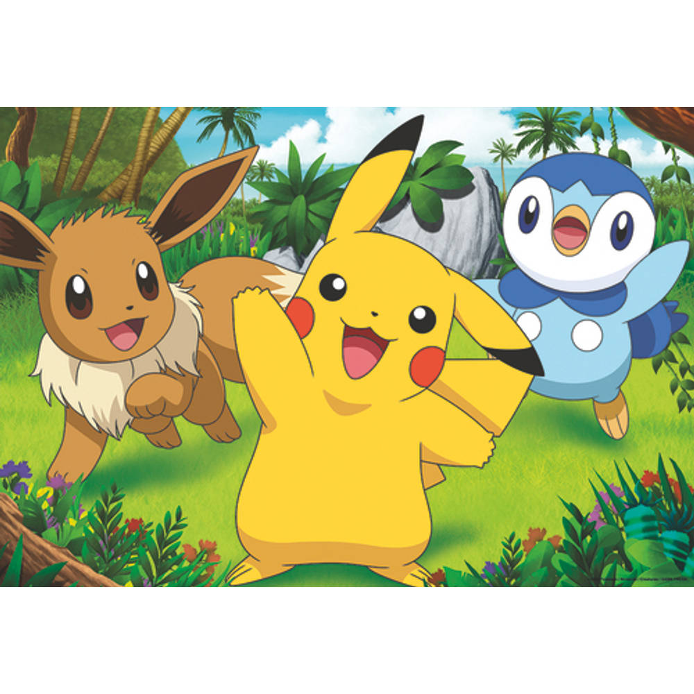 Ravensburger puzzel Pikachu en zijn vrienden - 2 x 24 stukjes