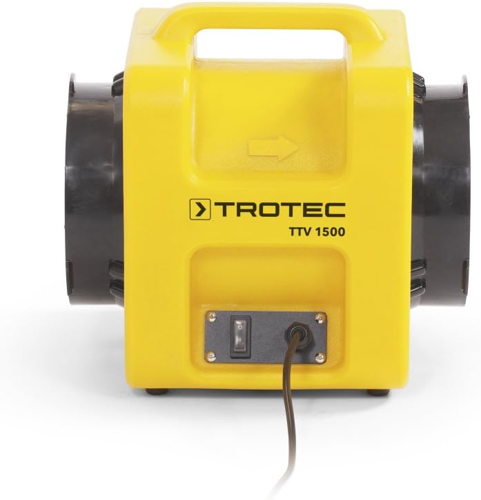 TROTEC TTV 1500 Axialventilator Förderventilator 1.050 m³/h Ventilation Lüftung Lüfter Profi-Ventilator Handwerk Industrie