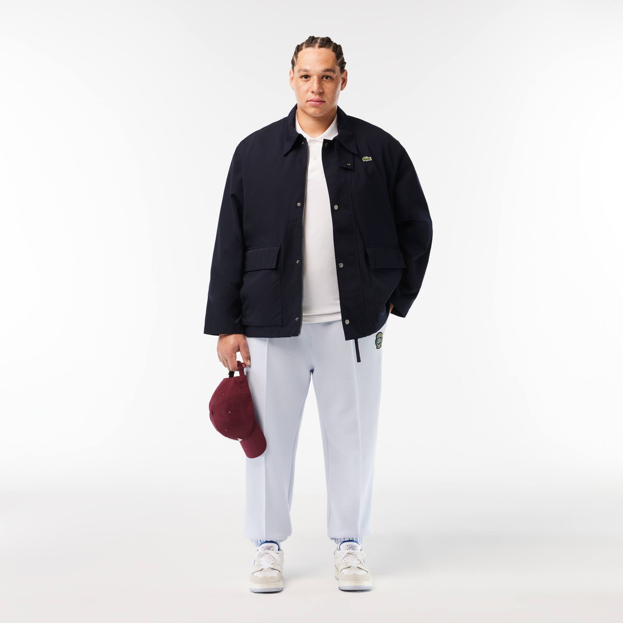 Kurze wasserfeste Daunenjacke Jacken & Mäntel - Blau - Lacoste - Herren