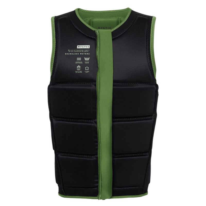 Gilet impact mystic star wake soft green