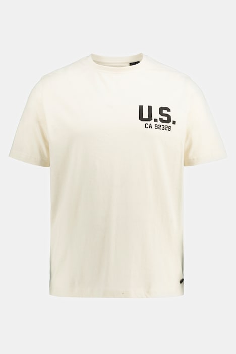 T-Shirt, Halbarm, Print, Rundhals