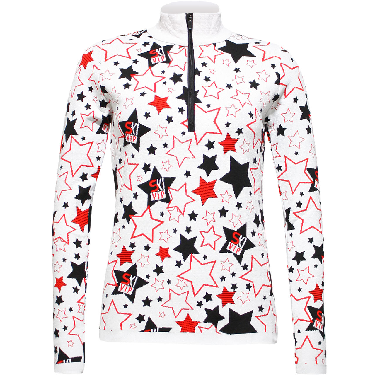 Newland Damen gestricktes Funktionsshirt ADAMANTEA white/red | Newland Damen | Newland | N | MARKEN | XSPO