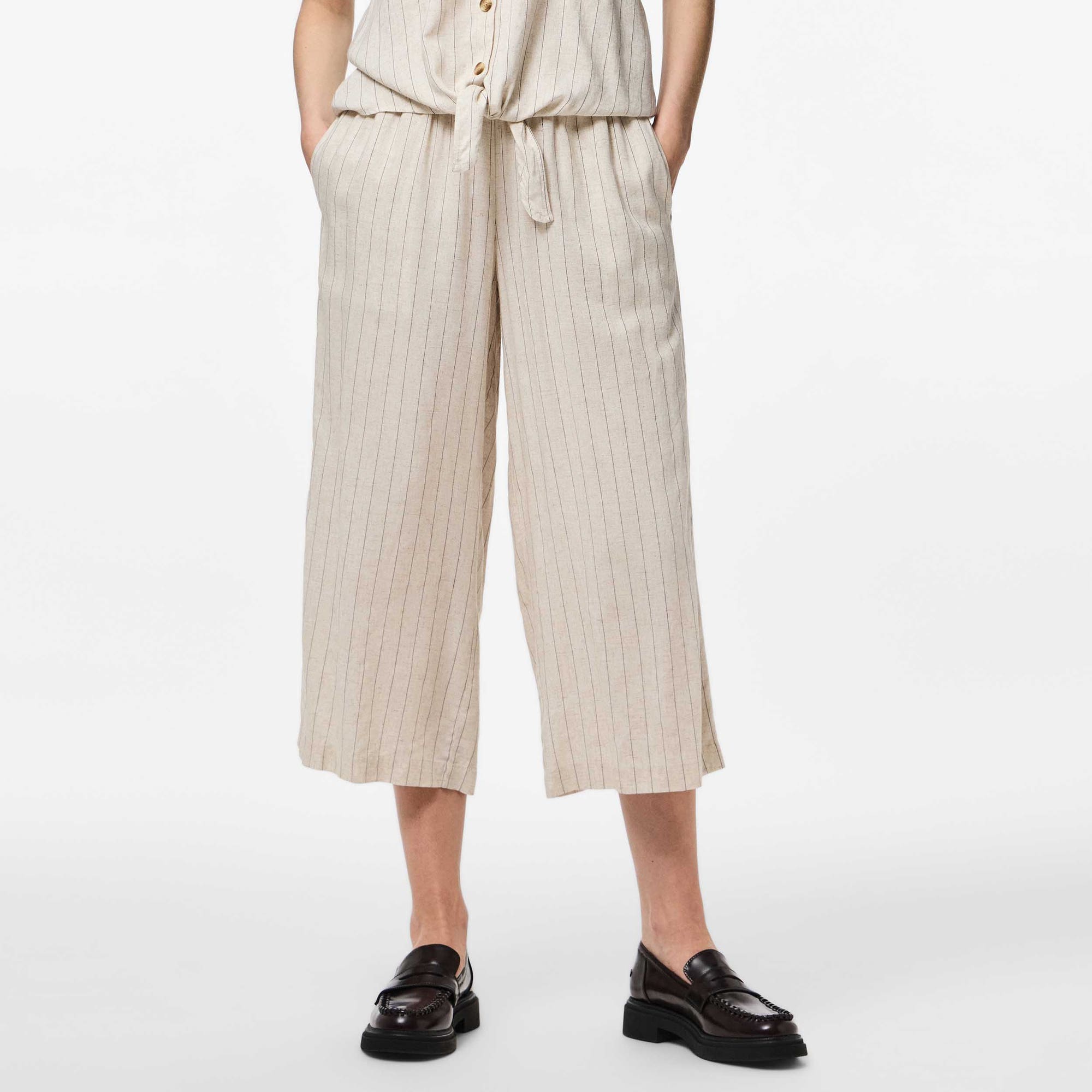 Pantalon Femme beige