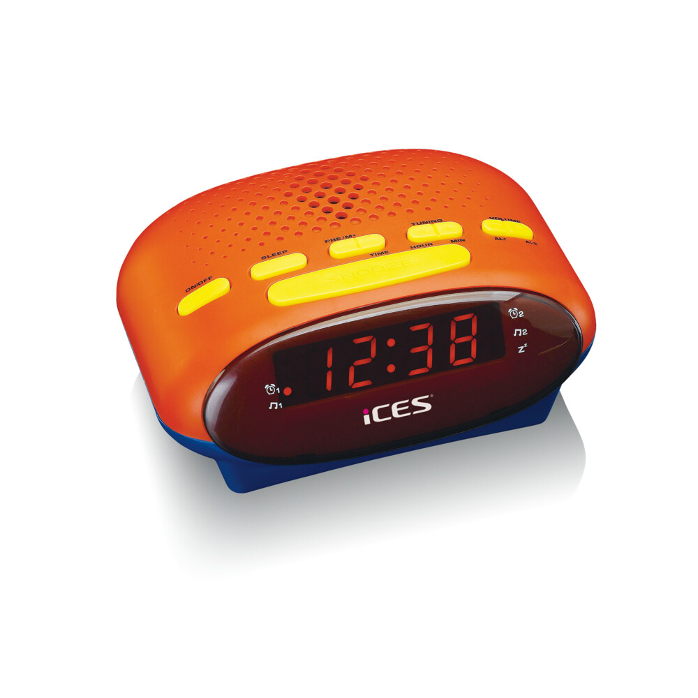 Alecto Wekkerradio Rood