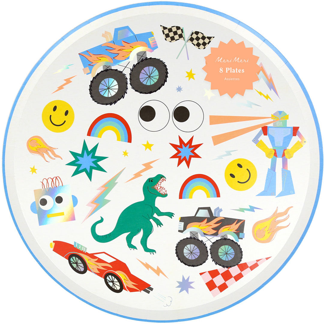 Meri meri borden toybox icon - 8st