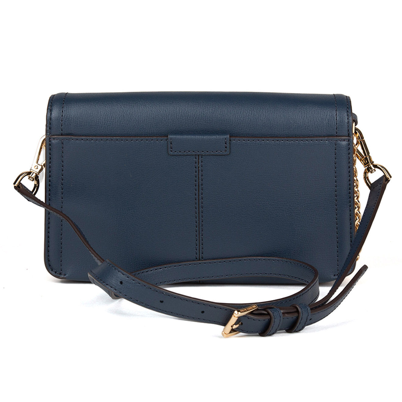 Michael Kors Sac bandoulière en Cuir Sonia East West bleu marine - 25x16x5 cm