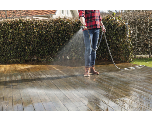 Kärcher PCL 4 terrasreiniger met 2 borstelrollen en 2 watersproeiers