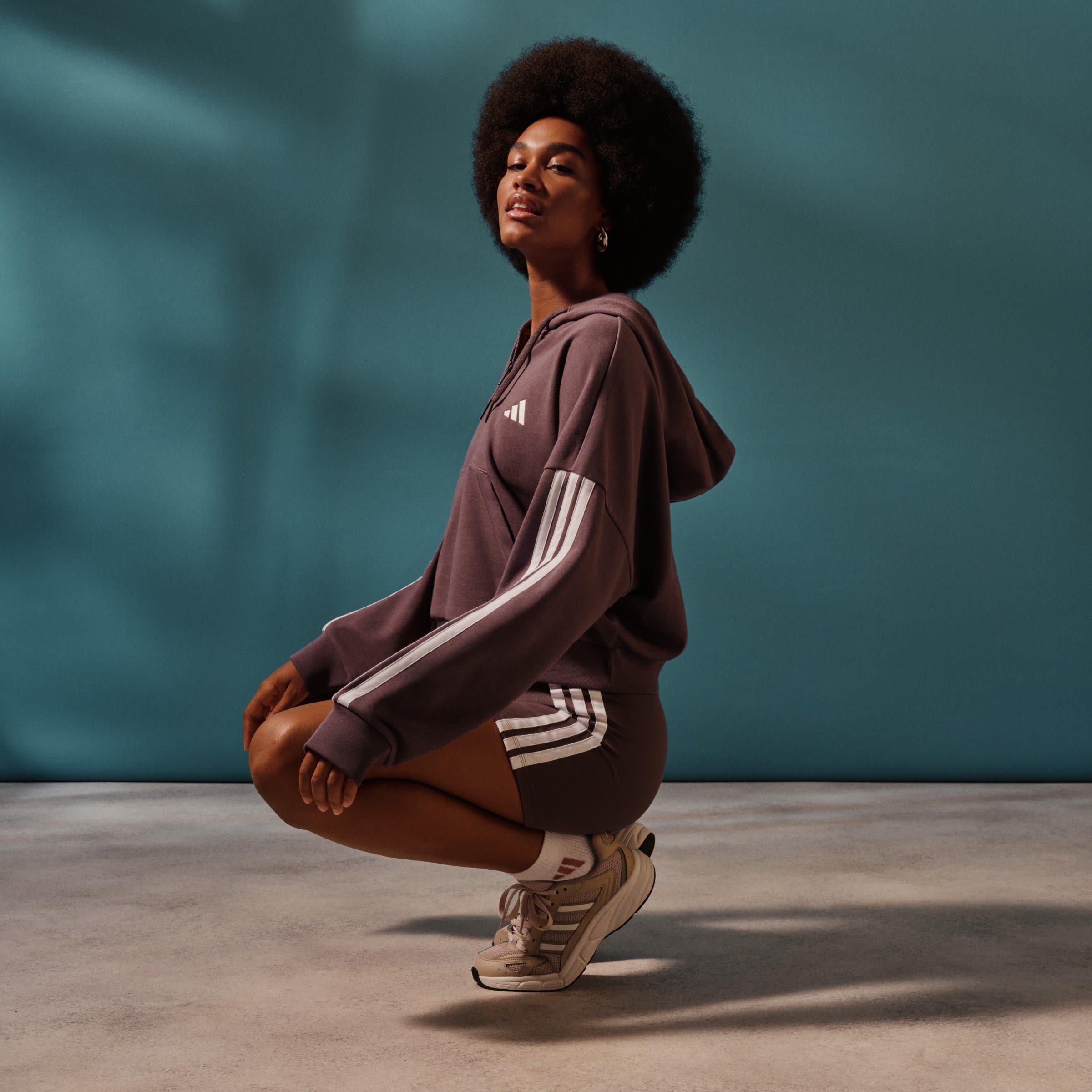 adidas Essentials 3 Stripes Biker Shorts Womens