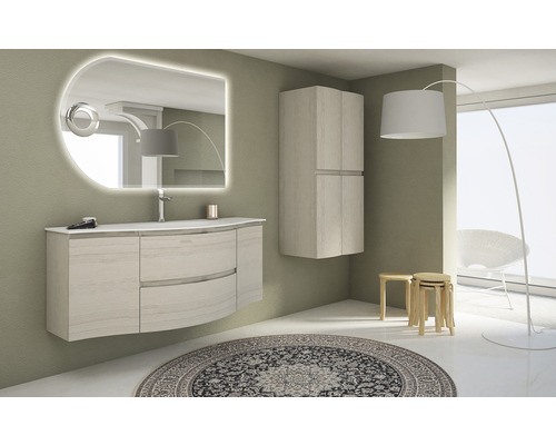 LED badkamerspiegel met cosmeticaspiegel 80x120 cm