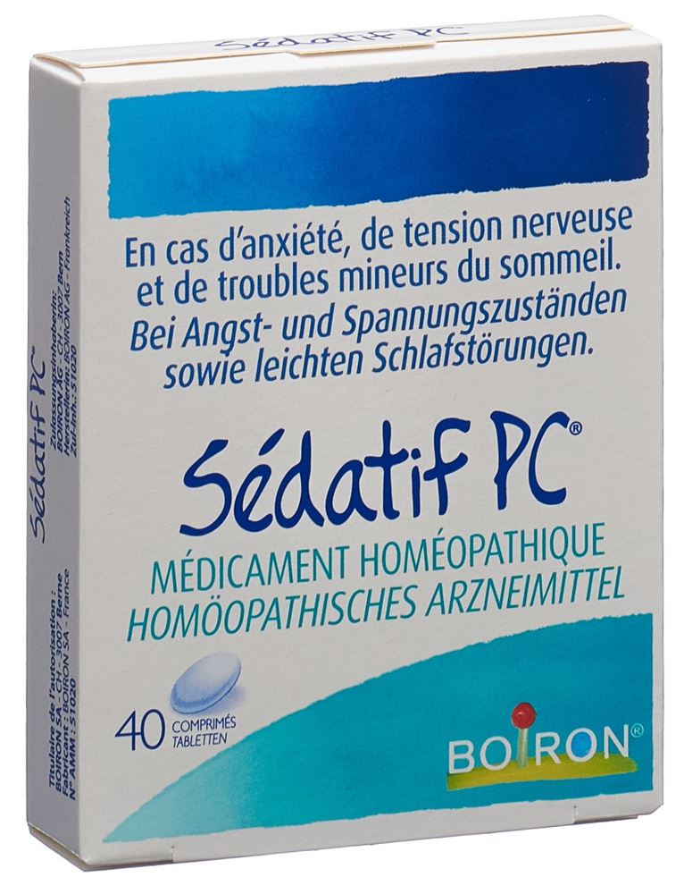 SEDATIF PC Tabl Blist 40 Stk<br>40 Stück, Blister, Tablette