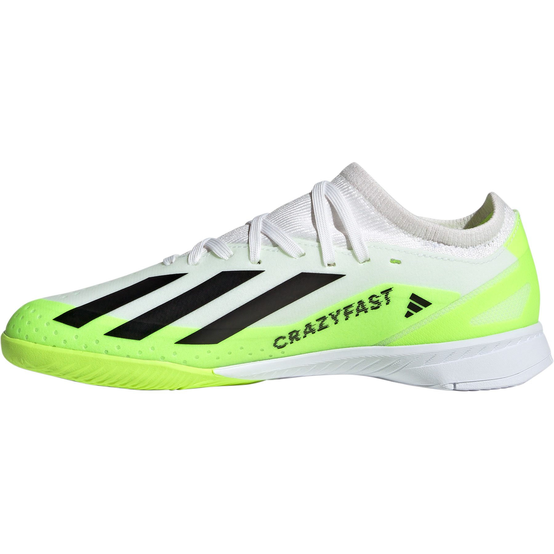 adidas X Crazyfast.3 IN Fußballschuhe Kinder football white
