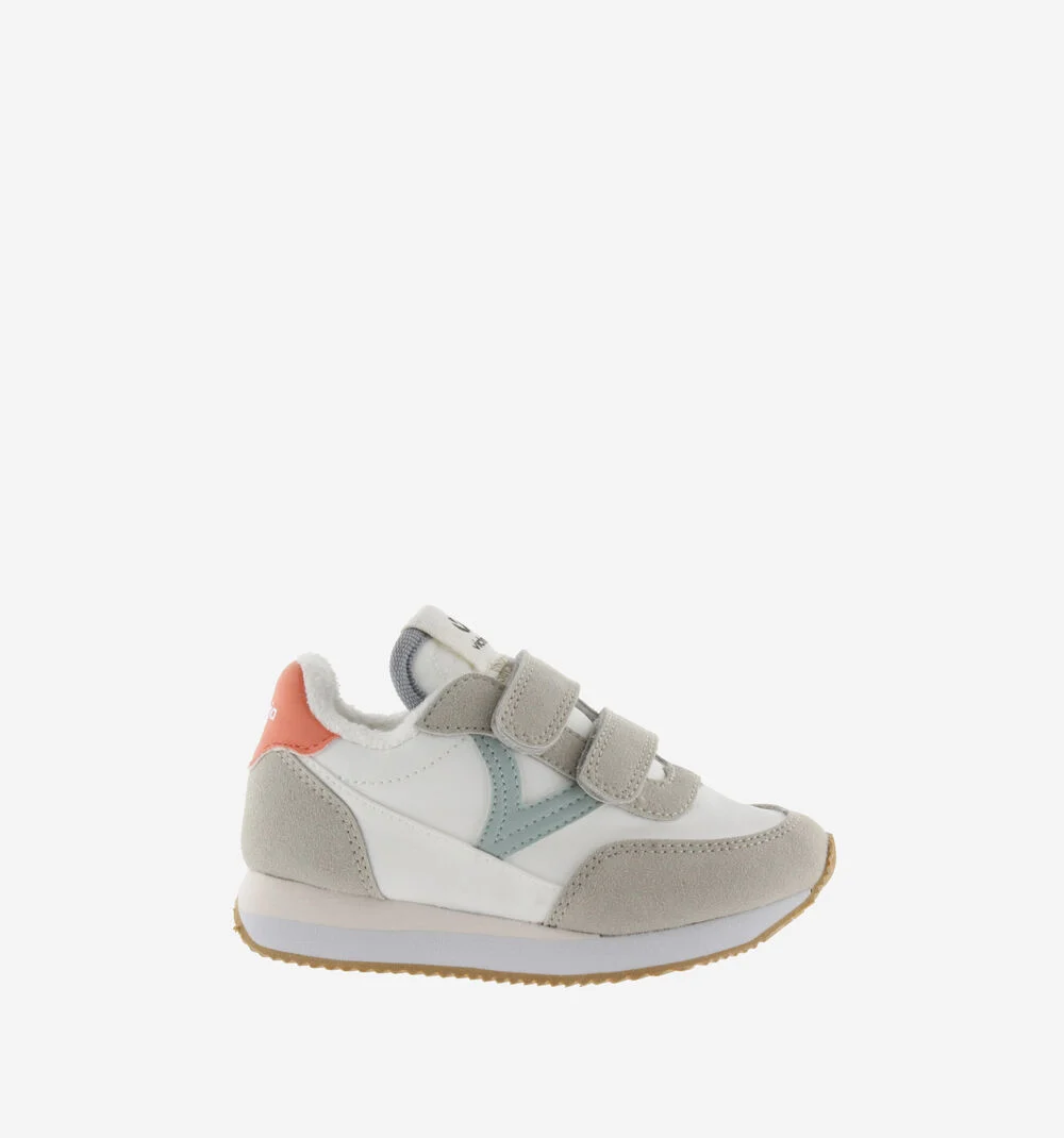 ASTRO SCRATCH CONTRASTE Baskets détails couleur pour enfant CELESTE