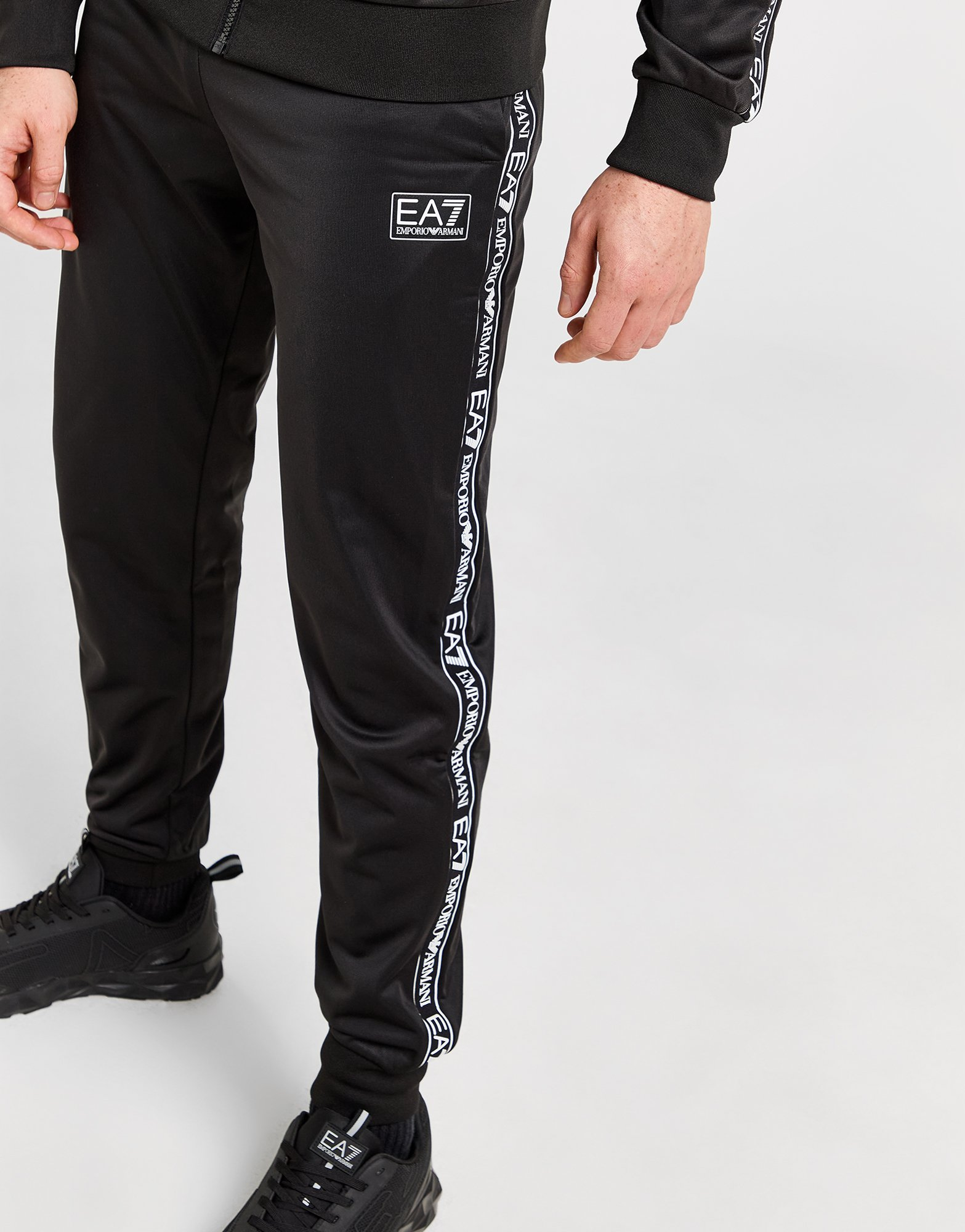 Emporio Armani EA7 Pantalon de jogging Zippé Homme