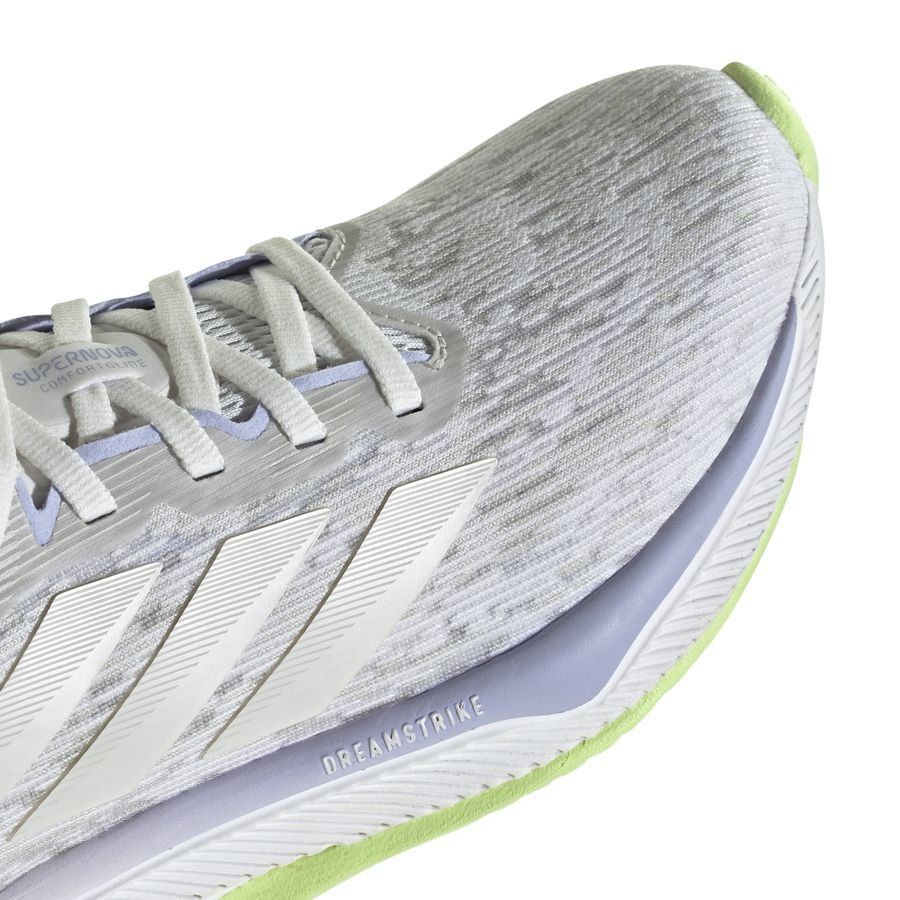 adidas Chaussures de Running Supernova Comfortglide - Gris/Argenté/Bleu Femme