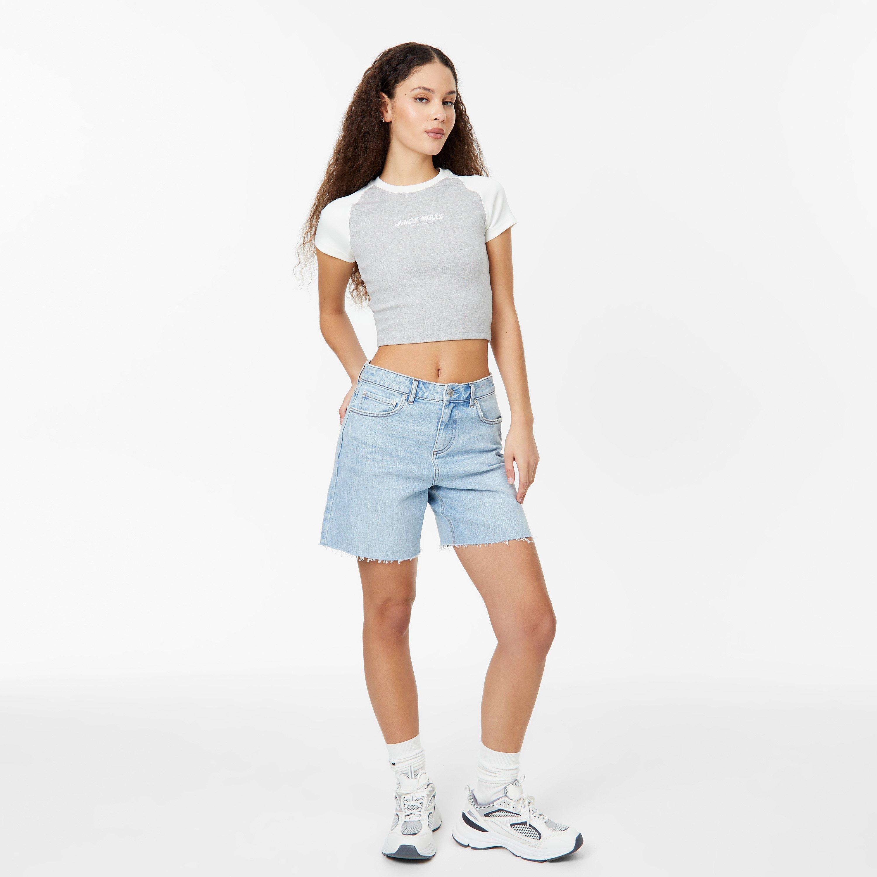 Jack Wills JW Bermuda Denim Shorts