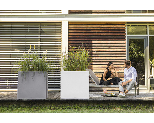 Lechuza Canto Stone kamerverdeler, 82 x 37 x 75,6 cm, kwartswit