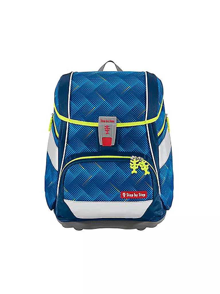 STEP BY STEP Schultaschen Set 6tlg 2in1 Plus Hero Tom blau