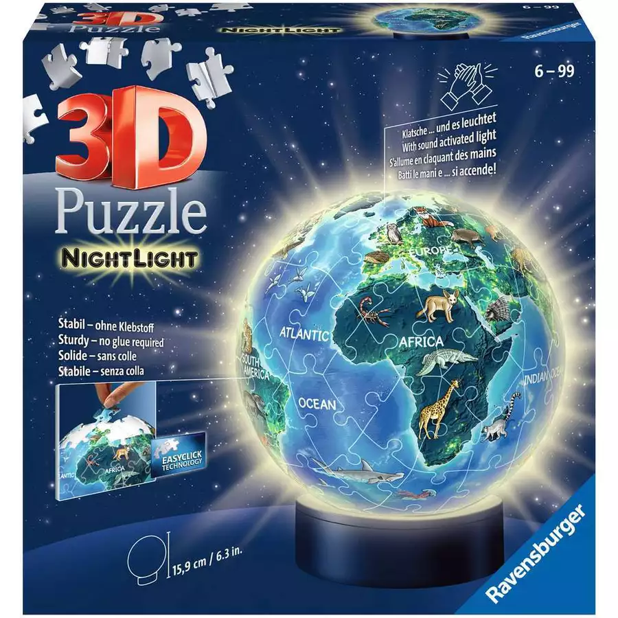 Ravensburger Nachtlicht Erde bei Nacht bunt