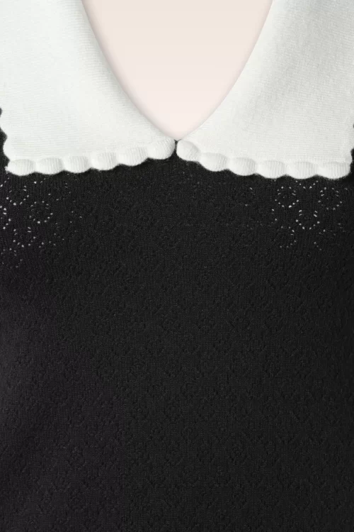 Bunny Joanie top in zwart