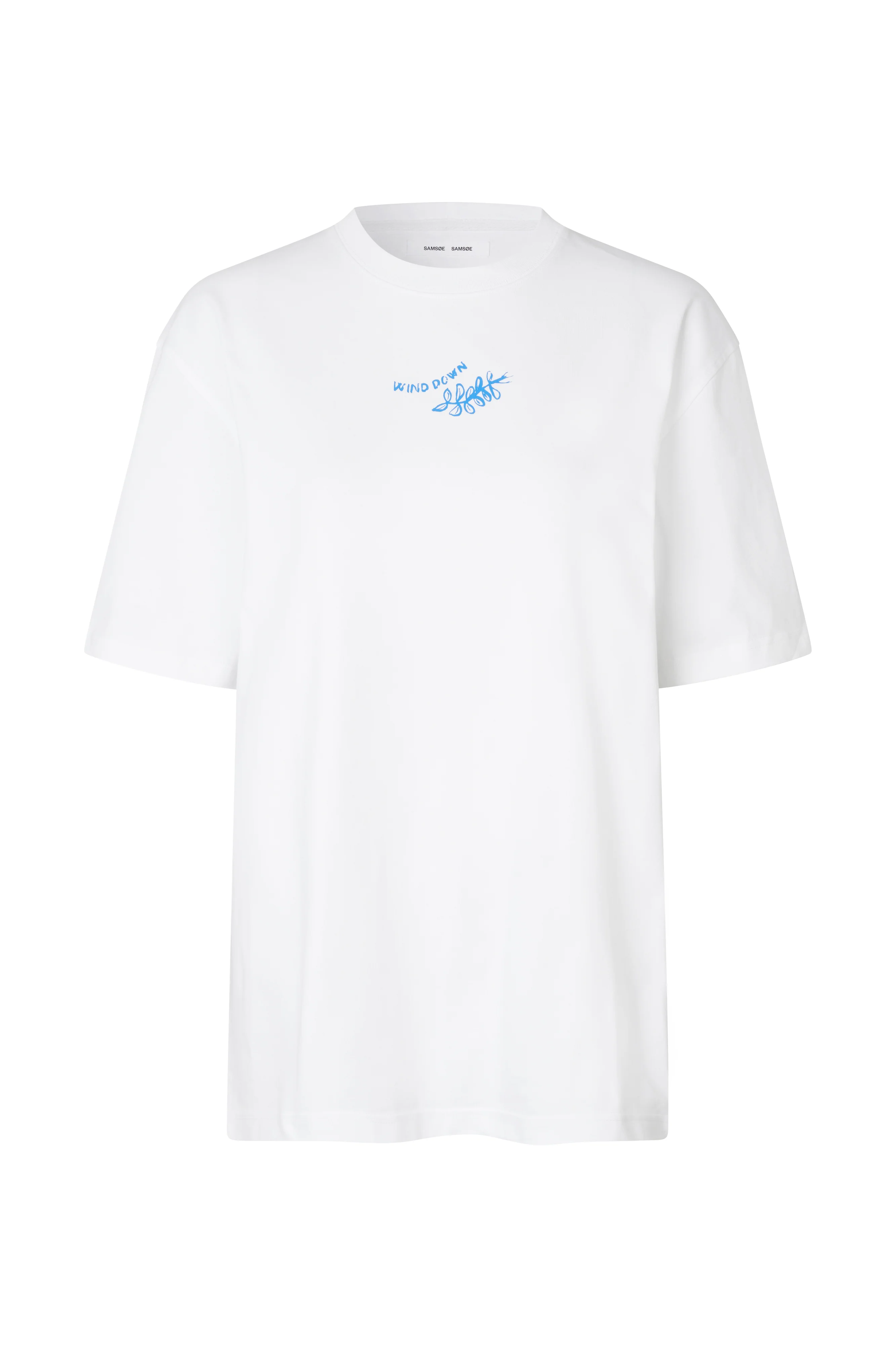 Samsøe Samsøe  Wind down t-shirt - hvid