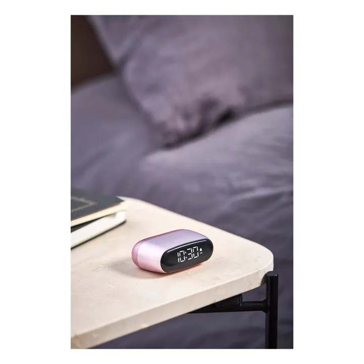 Lexon Mini réveil Minut | Rose