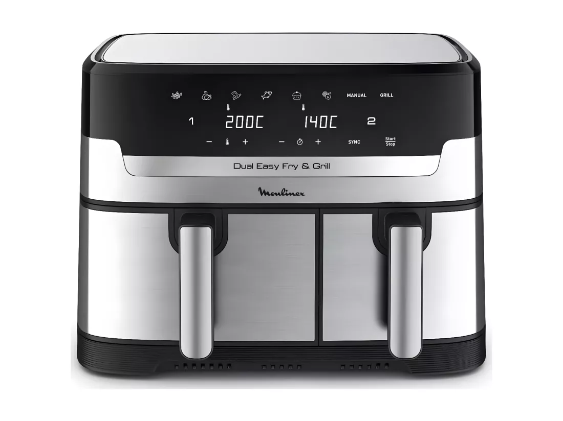 Moulinex Friteuse sans huile 8.3l 2450w inox/noir - EZ905D20