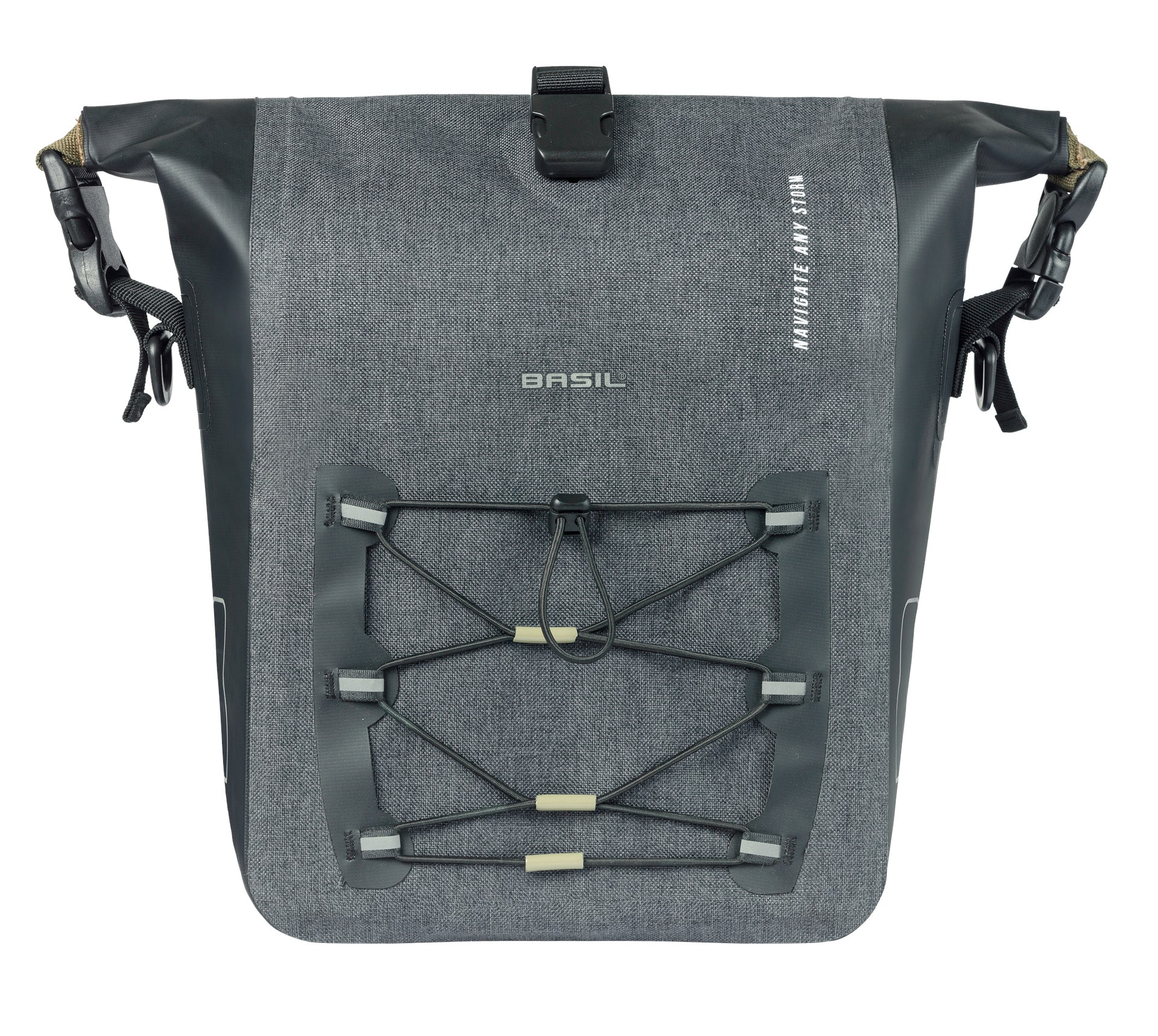 BASIL Fahrrad- Einzeltasche Navigator Storm MIK Studs M