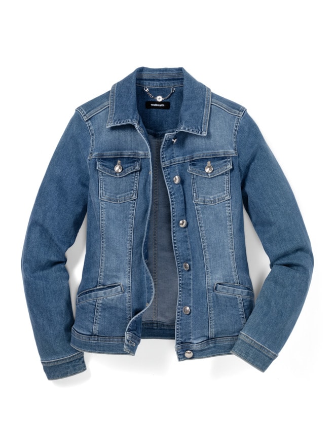 Powerstretch-Jeansjacke