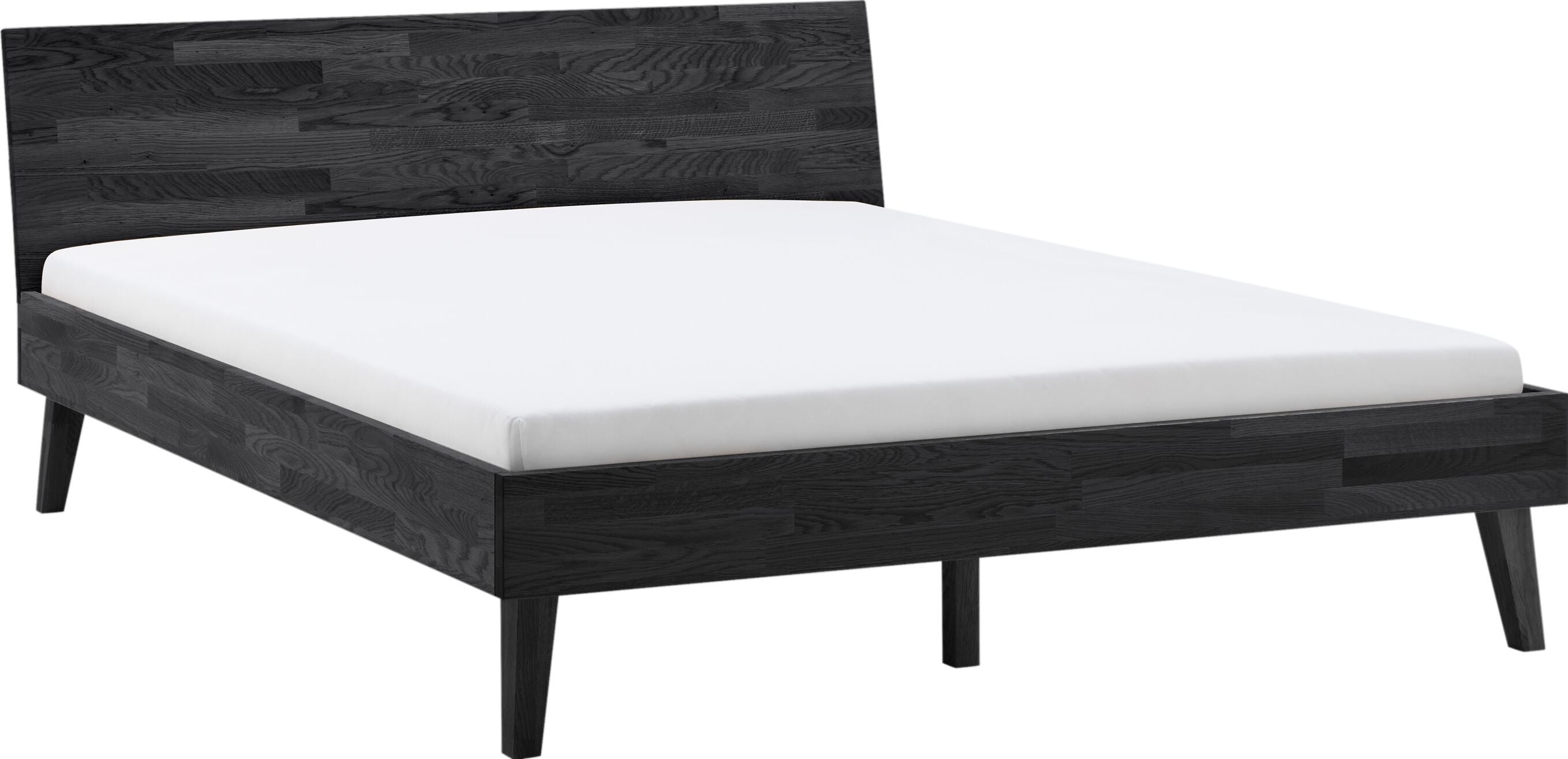 CARA Bett - Buche schwarz / B: 180.0 cm x T: 200.0 cm