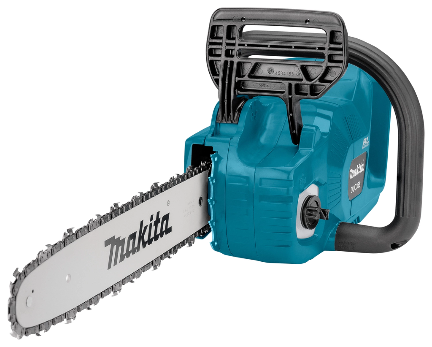 Makita DUC355PG4J 2x18V Li-Ion accu kettingzaag set (4x 6,0Ah) in Mbox - 350mm