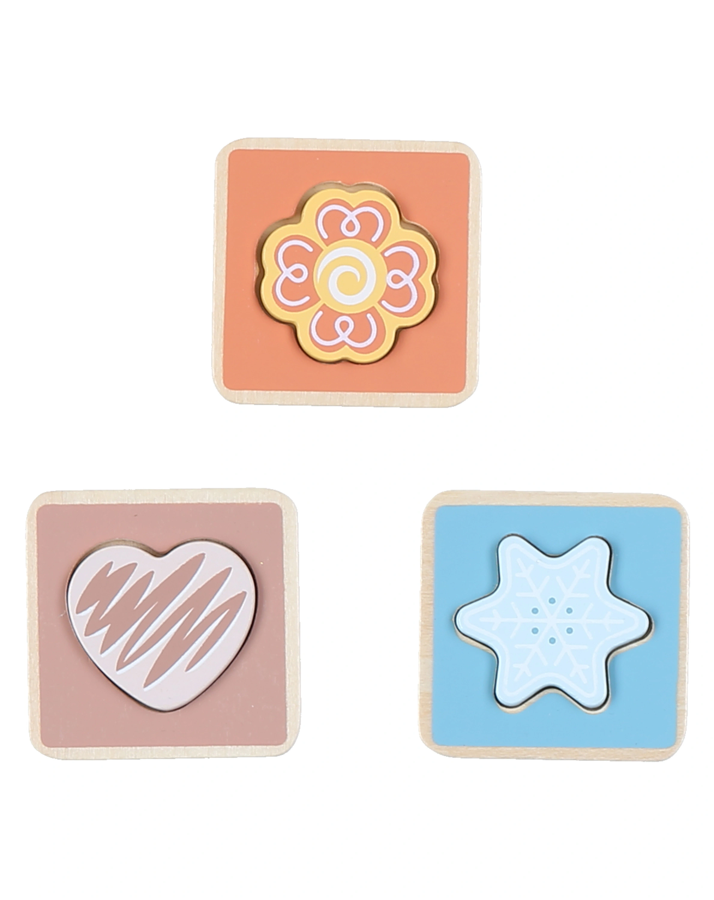 Backset BISCUITS 14-teilig aus Holz