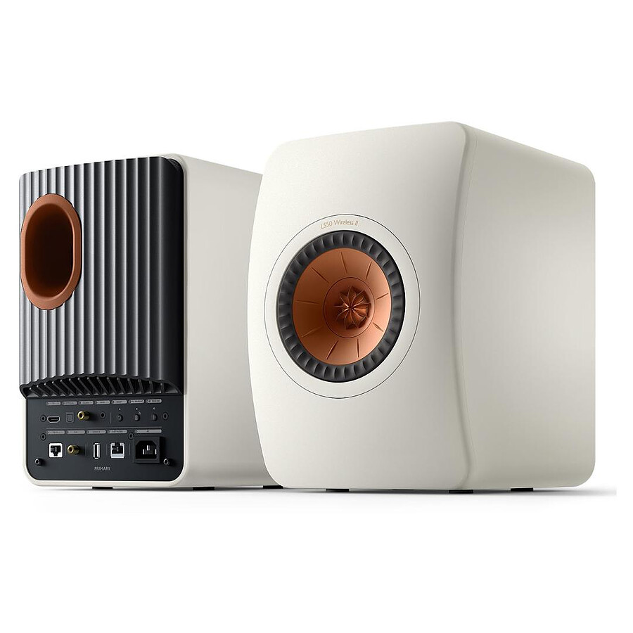 Kef LS50 Wireless II Blanc Minéral