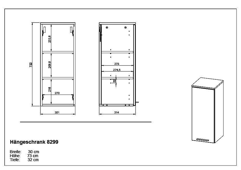 Hängeschrank ARVADA