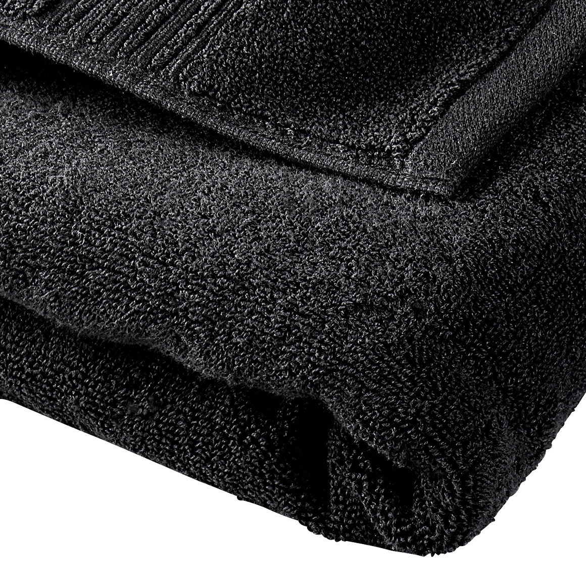 My Home Handtuch aus Bio-Baumwolle schwarz
