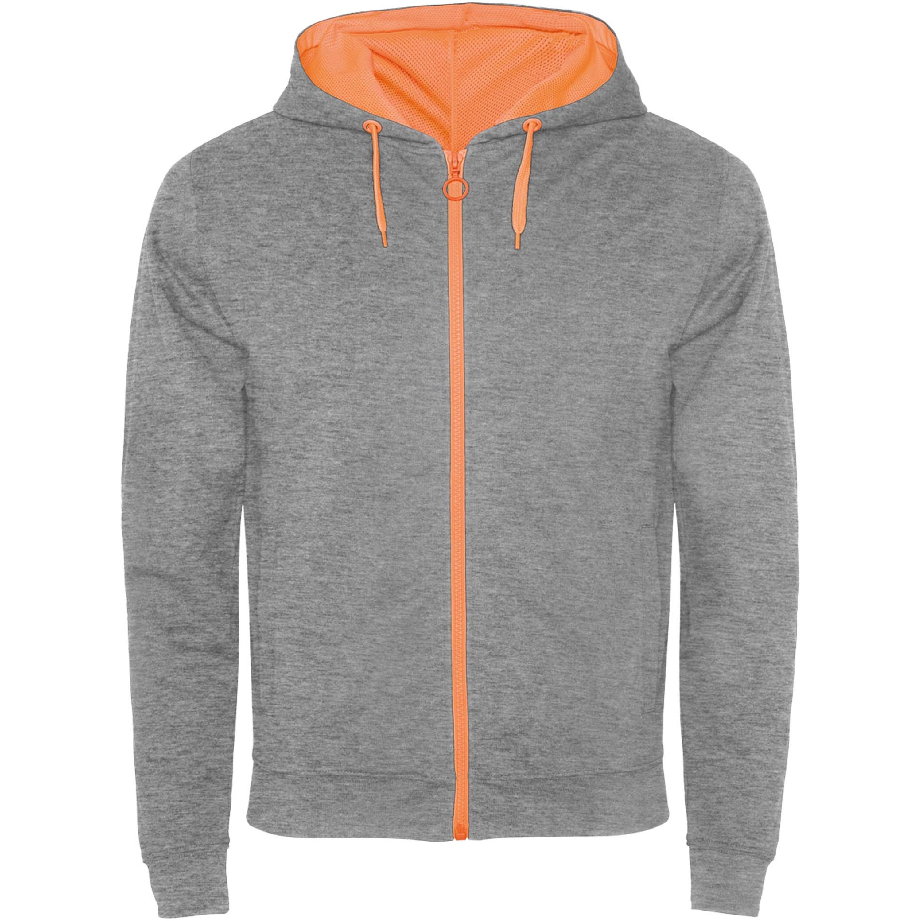 Roly R1105 - FUJI Veste à Capuche Fluorescente avec Zip