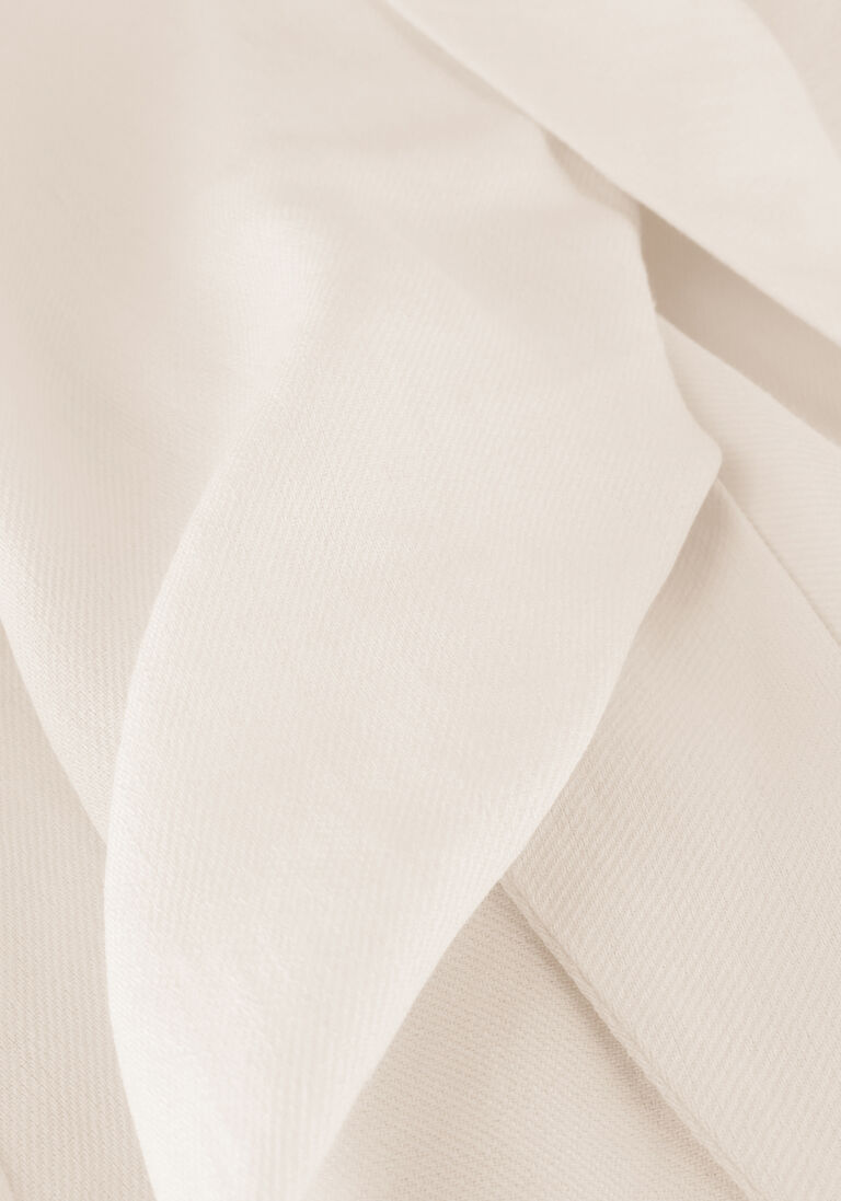 TOMMY HILFIGER witte tommy hilfiger mini jurk linen sleeveless wrap dress