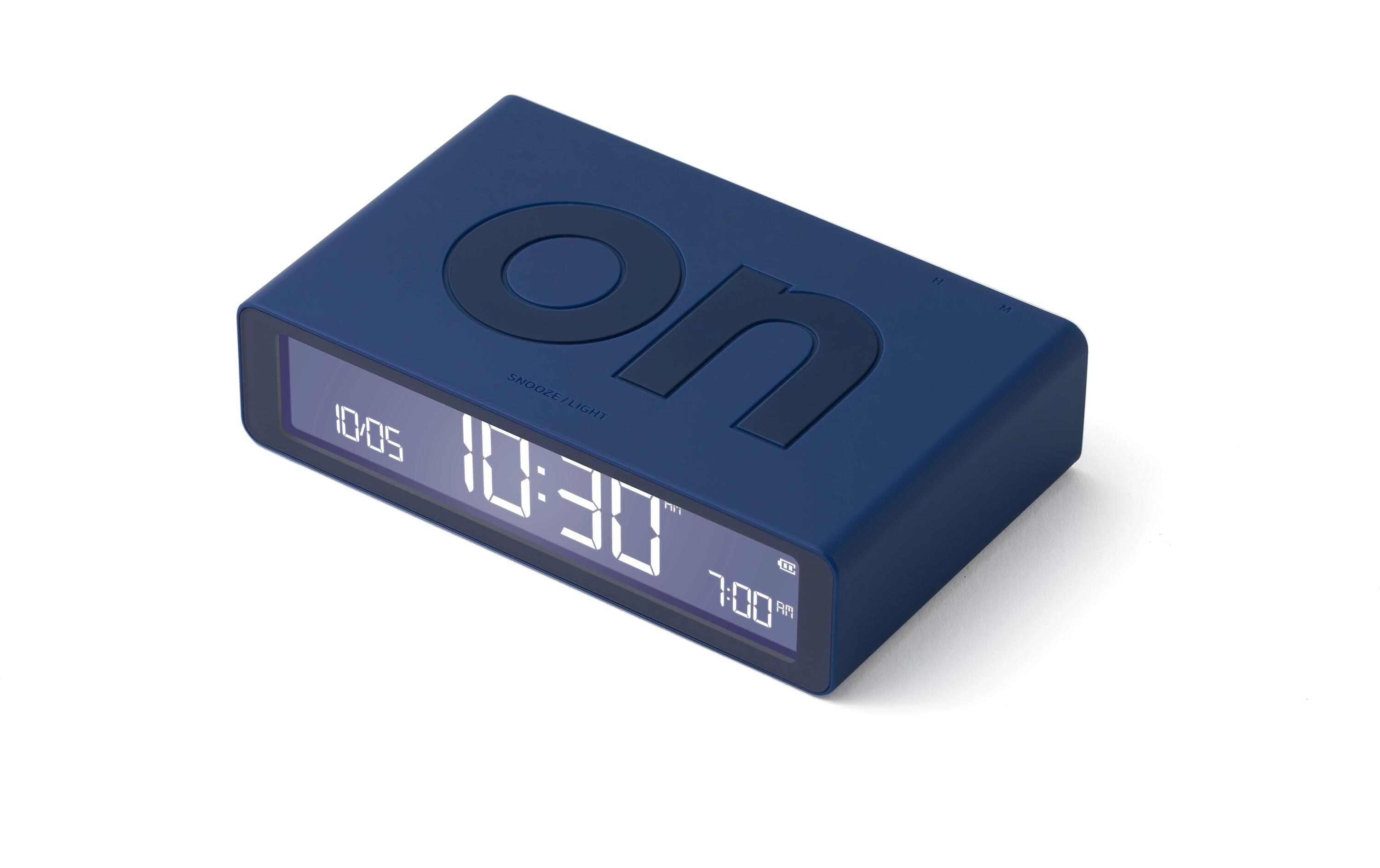Digitalwecker Flip Classic DunkelblauLCD-Wecker