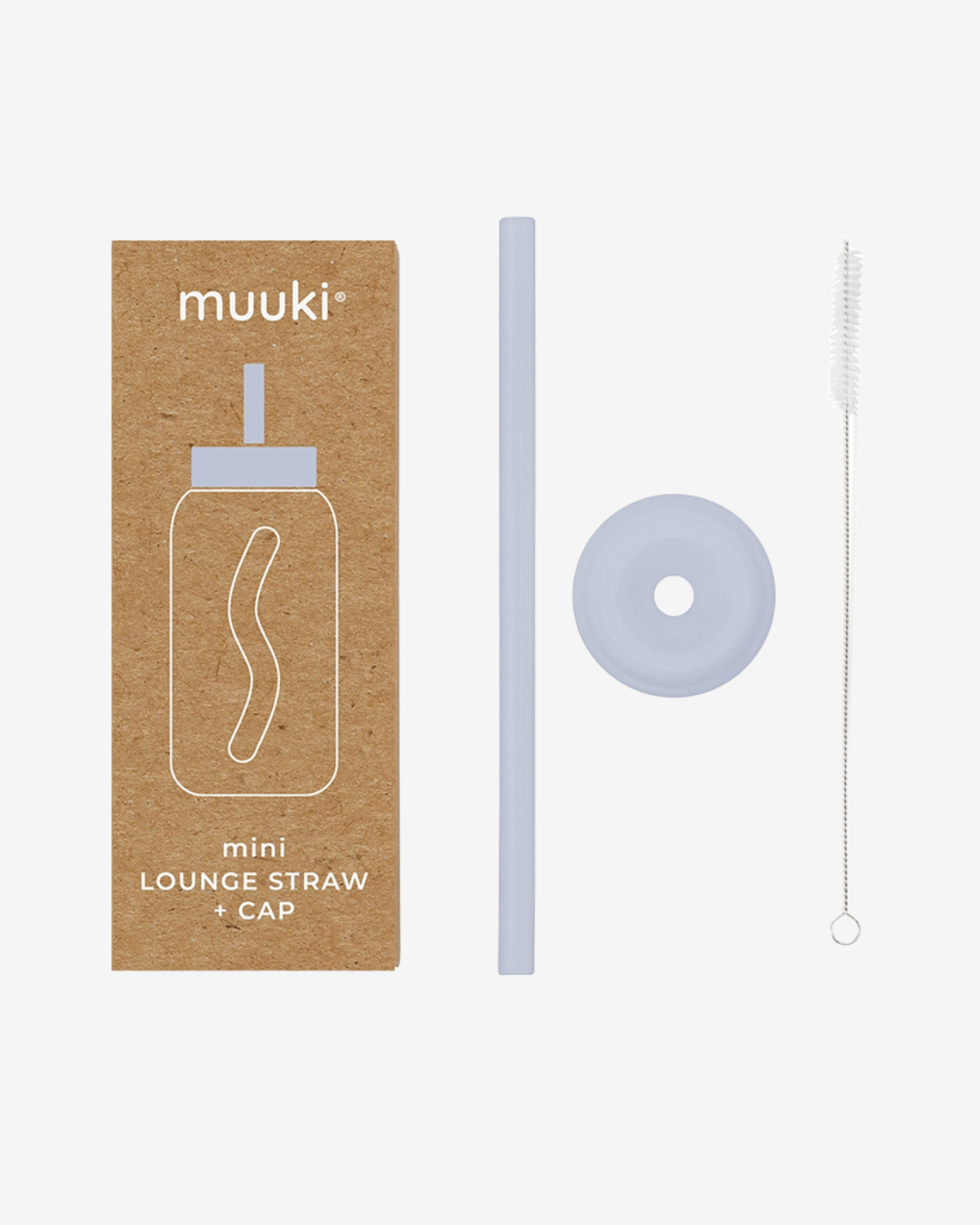 Flaskelokk m/ sugerør til Muuki Mini – Lounge Straw Cap