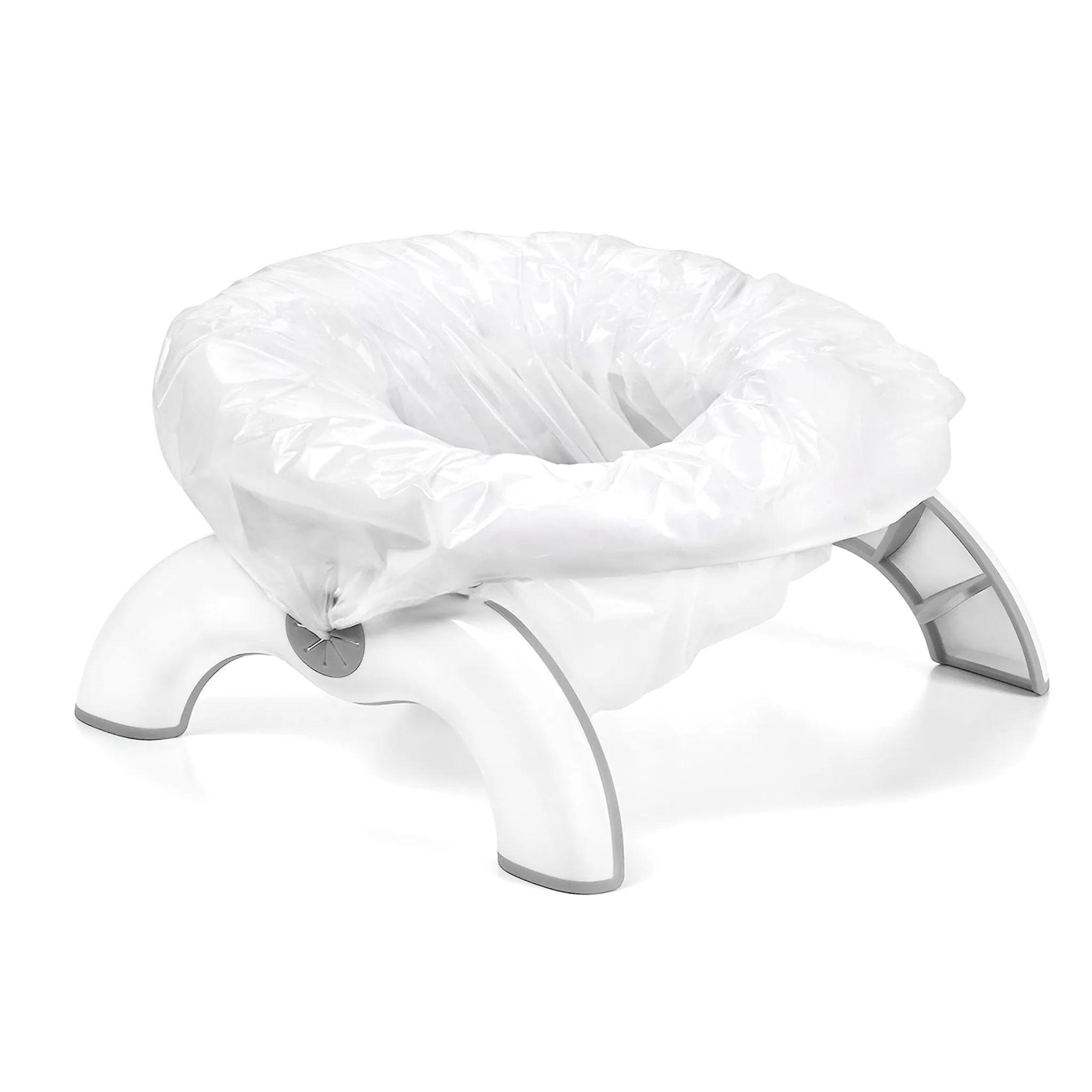 Oxo Tot Pot de Voyage 2-in-1 Go Potty™ + Sacs de recharge - Gris